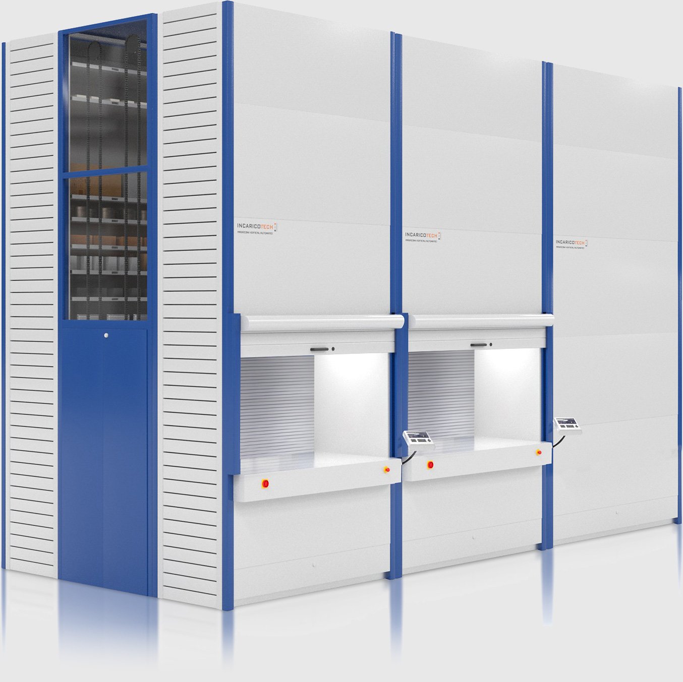 Magazzino automatico multicolonna
