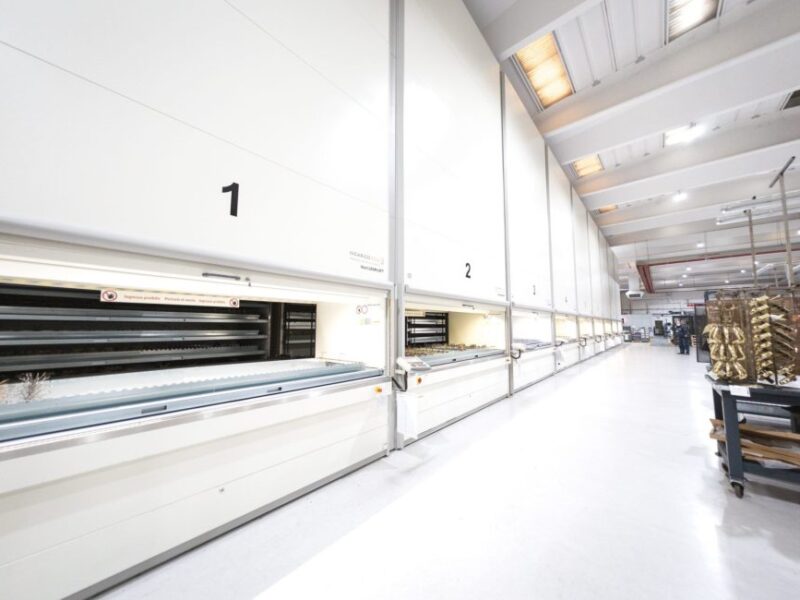 Magazzino automatico nel settore del pharma