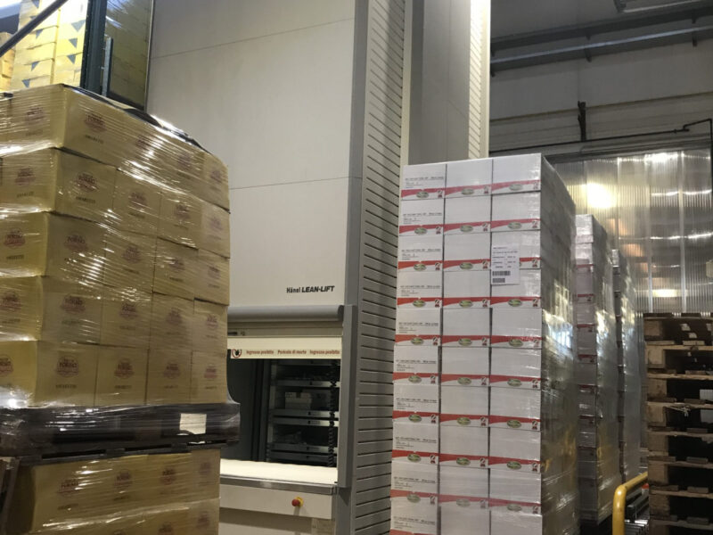 Magazzini automatici verticali presso Asolo dolce
