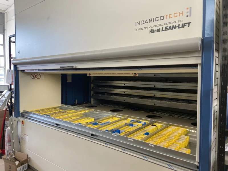 Stoccaggio di componenti e ricambi per macchine agricole