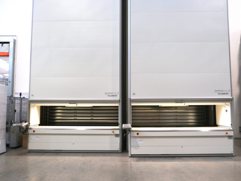 Valtenna sceglie i magazzini automatici verticali Incaricotech