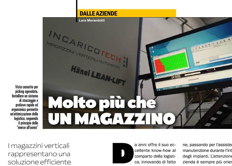 Molto più che un magazzino - Logistica 2020