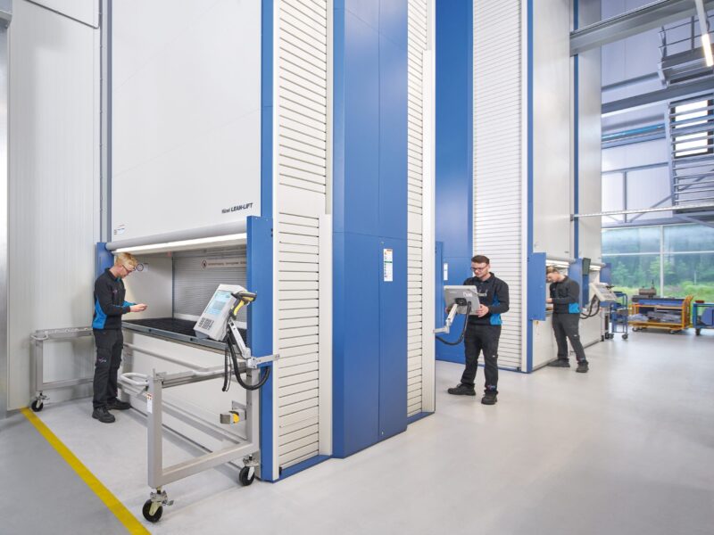 Gestione magazzino verticale KMWE