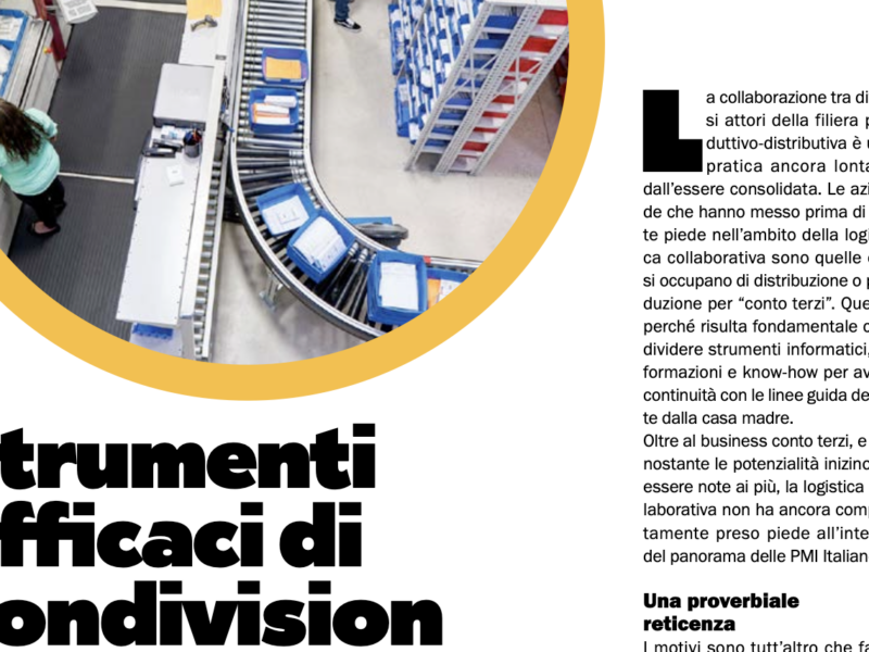 Magazzini verticali e logistica collaborativa - Logistica 2022