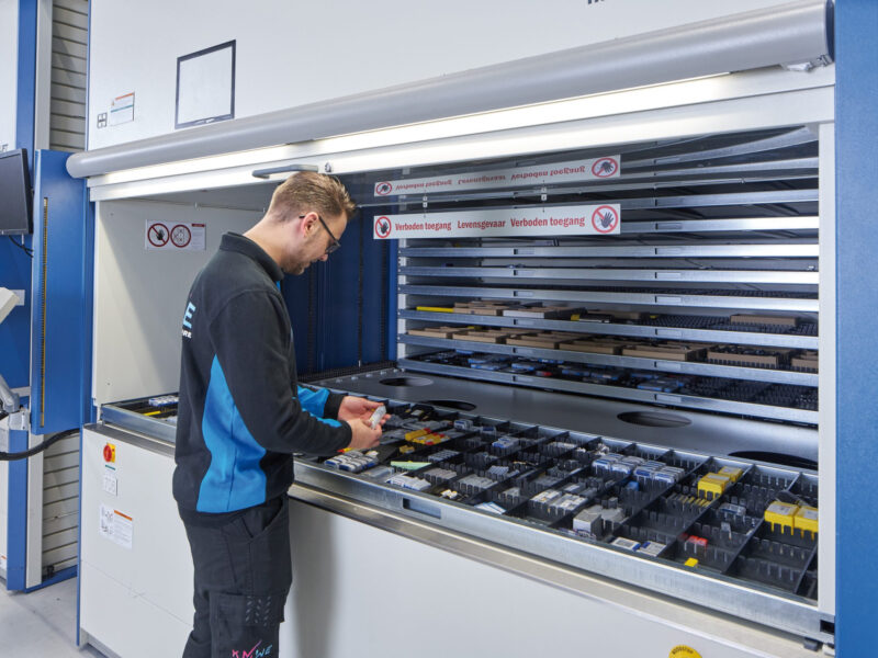 Magazzino verticale settore aerospaziale