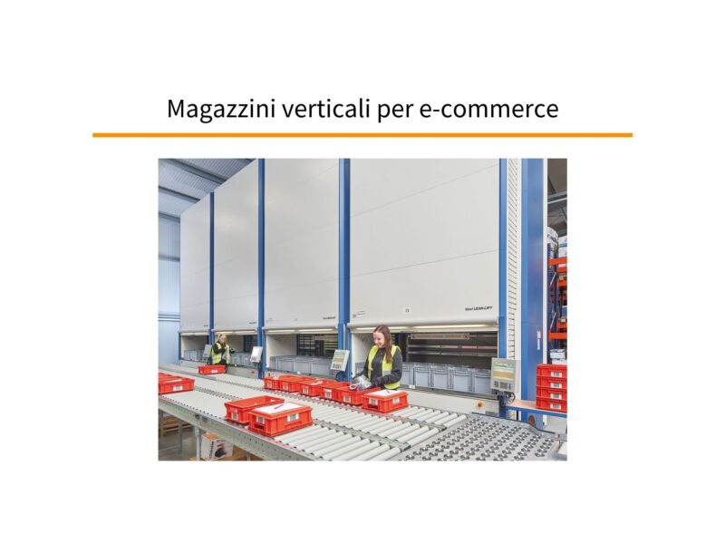 Logistica per E-commerce, i magazzini automatici  come soluzione per lo stoccaggio intensivo