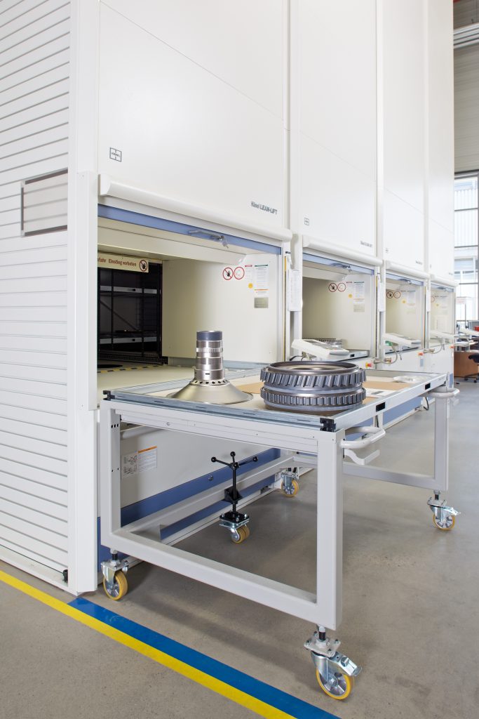Trolley per magazzini verticali
