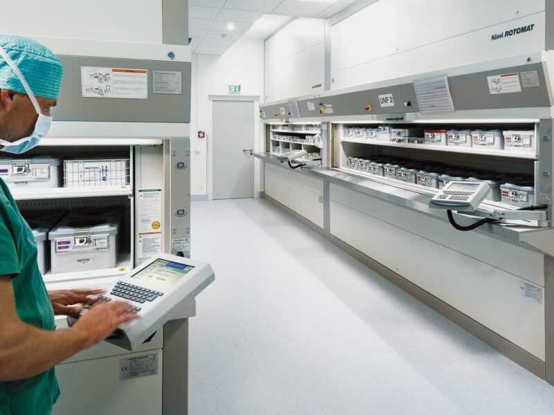 Magazzini verticali a servizio della logistica ospedaliera