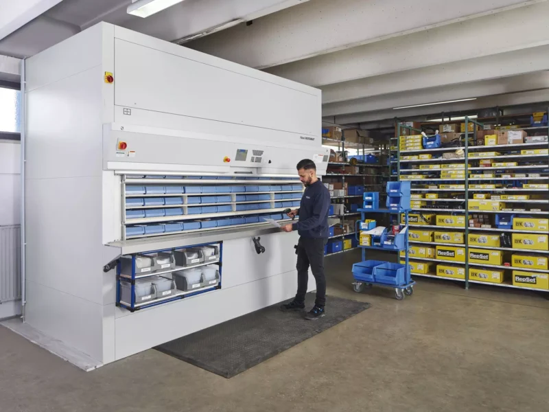 Magazzino rotante per industria