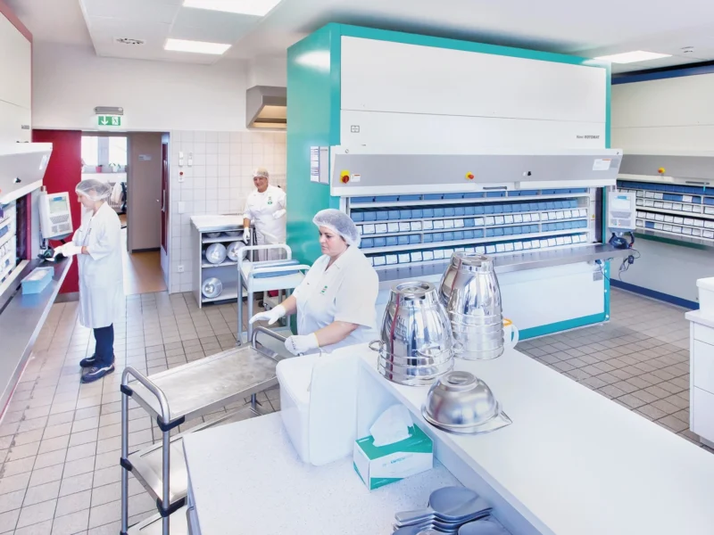 Magazzino rotante per industria