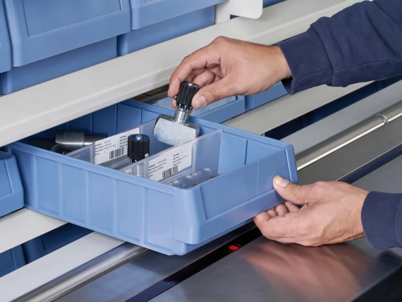 Magazzino rotante per industria