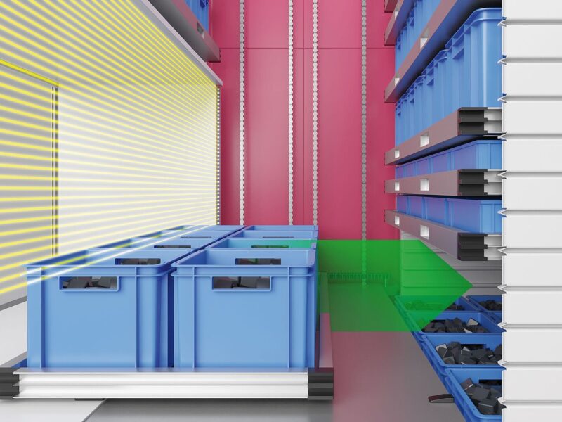 Misurazione-dellaltezza-delle-merci-magazzino-verticale-Lean-Lift